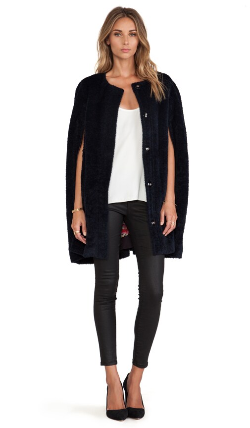 Lilette Faux Fur Cape