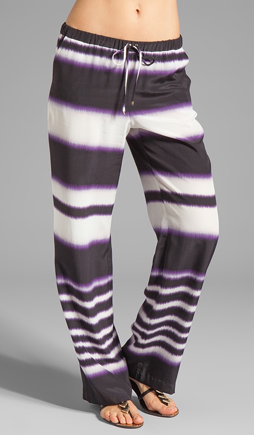 Ink Stripe Ikat Yuma Pant
