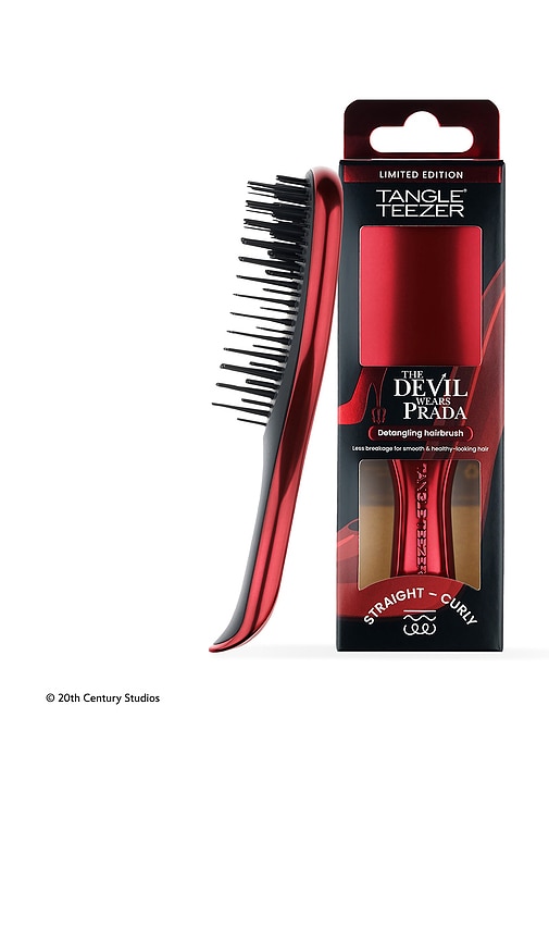 Tangle Teezer Mini Ultimate Detangler X The Devil Wears Prada Red in Red.