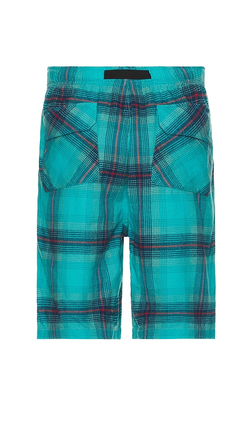 Shop Thisisneverthat Belted Check Short In 그린