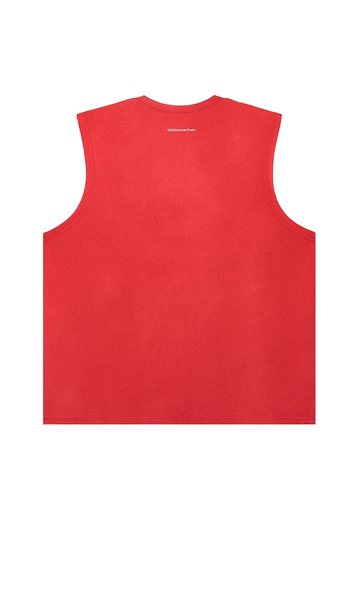 Shop Thisisneverthat T-logo Sleeveless In 레드