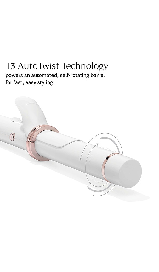 Shop T3 Curl Wrap 1.25 Automatic Rotating Curling Iron In N,a