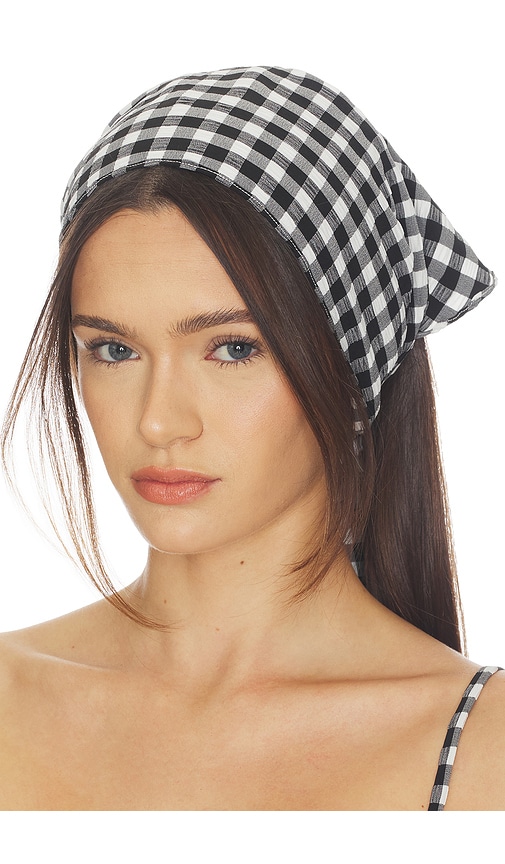 Tularosa Eppie Head Scarf in Black.