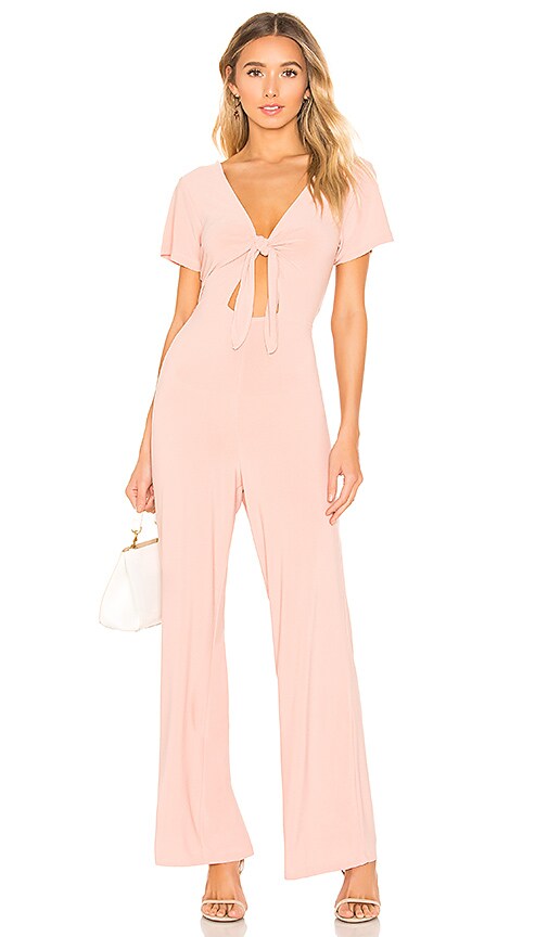 Tularosa Mabella Jumpsuit in Blush