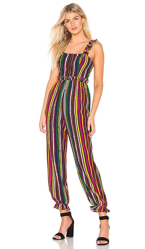 cherry red jumpsuit