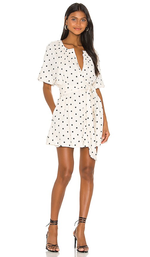 Tularosa Sid Wrap Dress On Peach Shop Tularosa Wrap Dress Free Shipping
