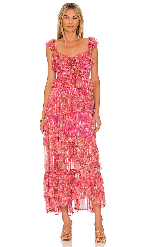 Tularosa Corinne Maxi Dress in Mara Batik Floral | REVOLVE