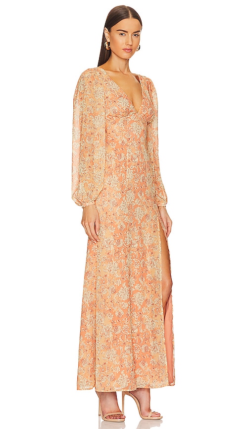 Shop Tularosa Estee Maxi Dress In Louisa Floral
