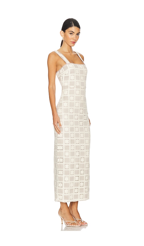 Shop Tularosa Anna Maxi Dress In Nude