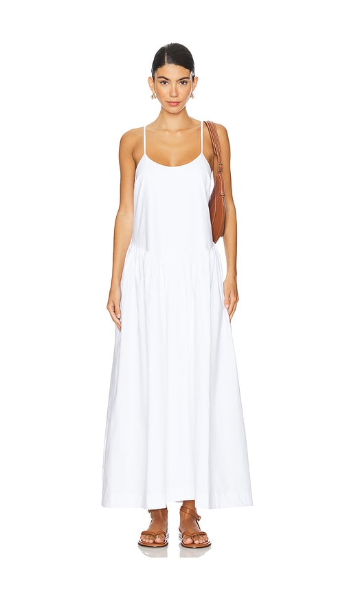 Shop Tularosa Amy Midi Dress In White