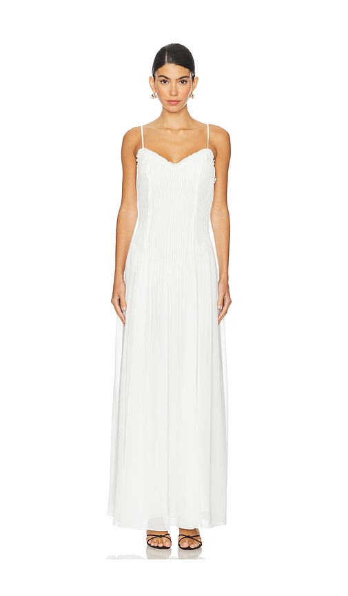 Shop Tularosa X Maggie Macdonald Maria Gown In Ivory