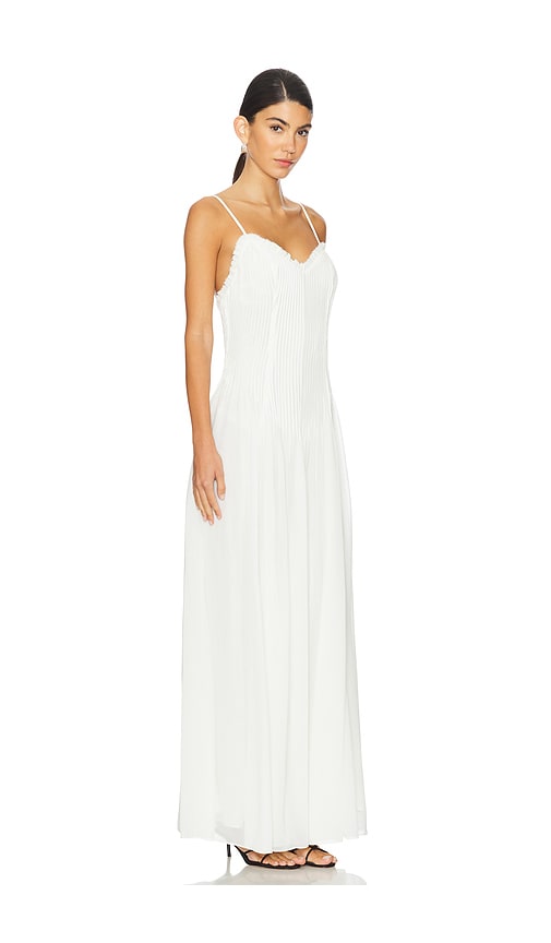 Shop Tularosa X Maggie Macdonald Maria Gown In Ivory