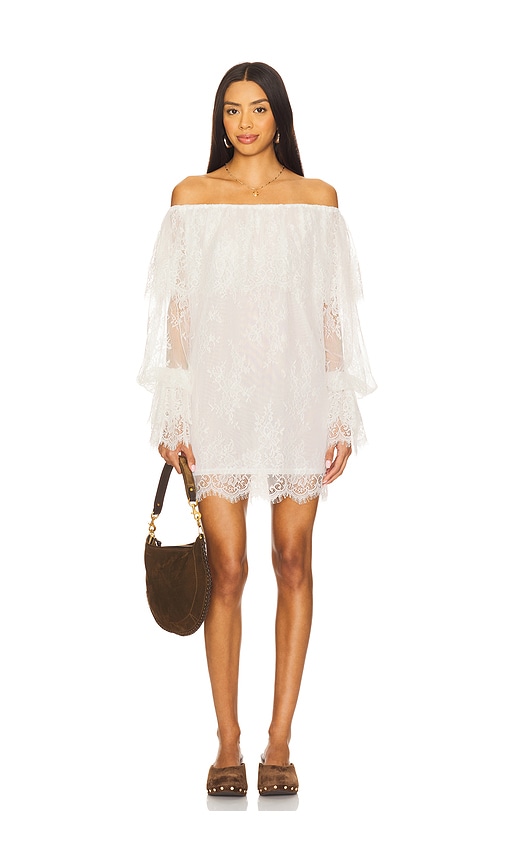 Winona Mini Dress in Ivory. - size XS (also in L, M, S, XL, XXS)