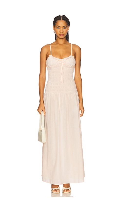 Mila Maxi Dress in Blush. - size L (also in M, S, XL, XS, XXS) - Tularosa - Modalova