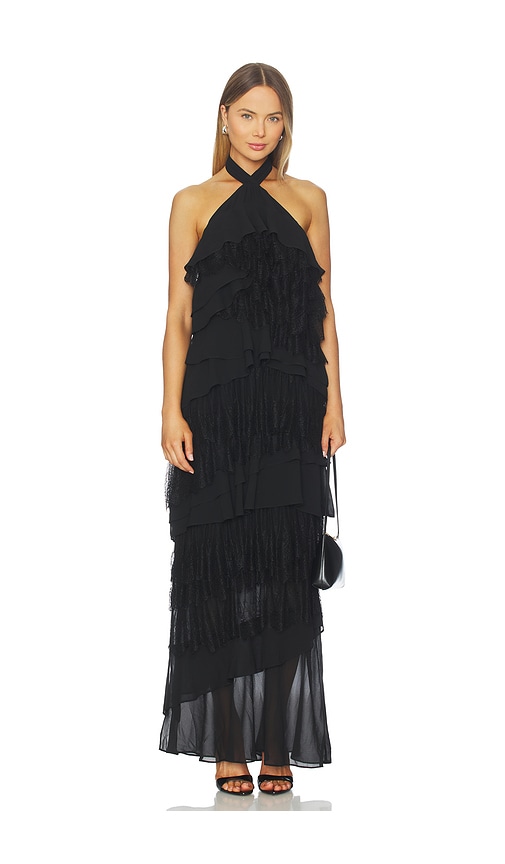 Tularosa Kellen Gown In Black
