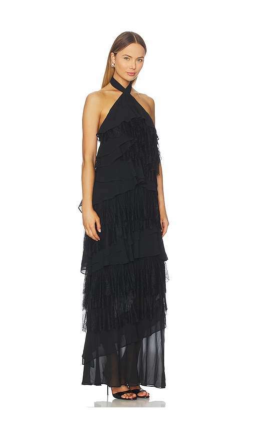 Tularosa Kellen Gown In Black