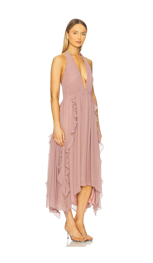 Tularosa Livia Midi Dress In Purple