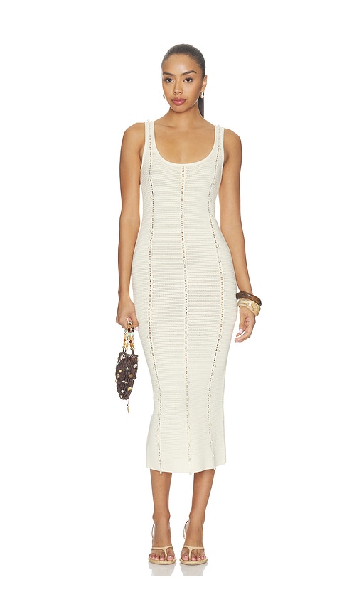 Caleyna Faux Pearl Dress