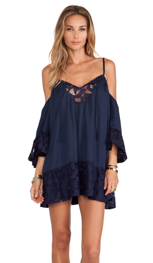 Tularosa Hattie Dress in Navy | REVOLVE