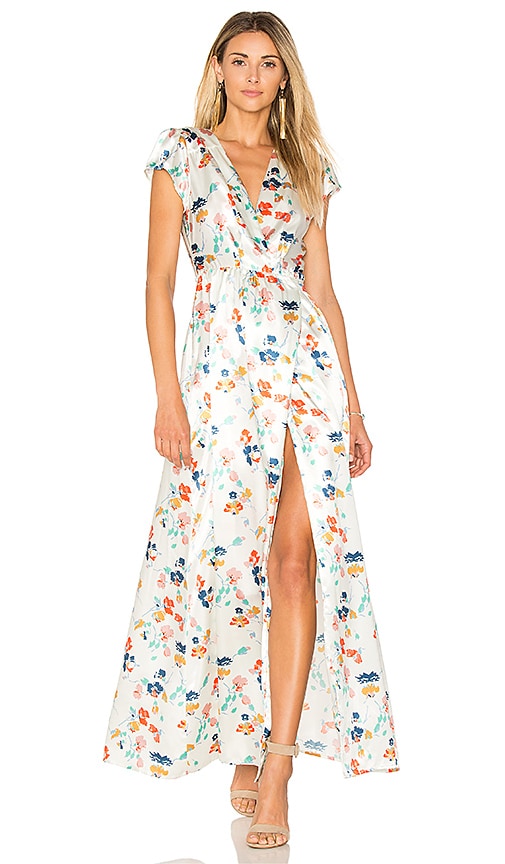 Tularosa sid wrap clearance dress