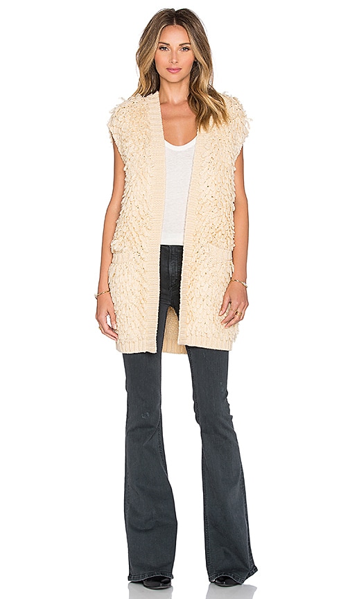 Tularosa Agnes Knit Coat in Dust
