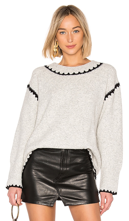 Tularosa Piper Sweater in Heather Grey | REVOLVE