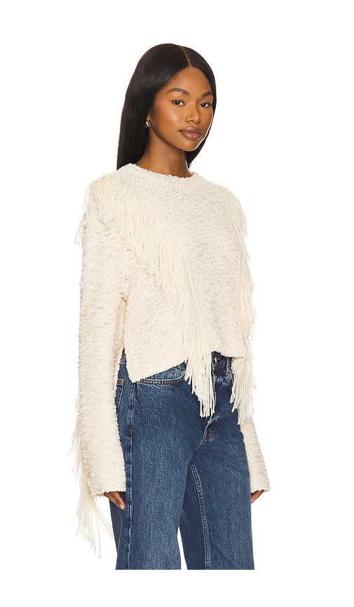  Tularosa Strick Ibone Fringe In Beige. Größe S. Also In L. 
