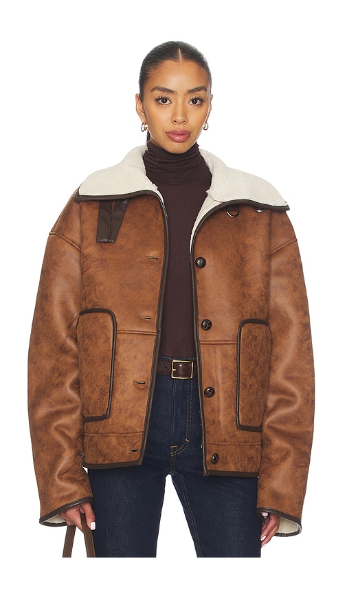Tularosa Catie Coat In Brown
