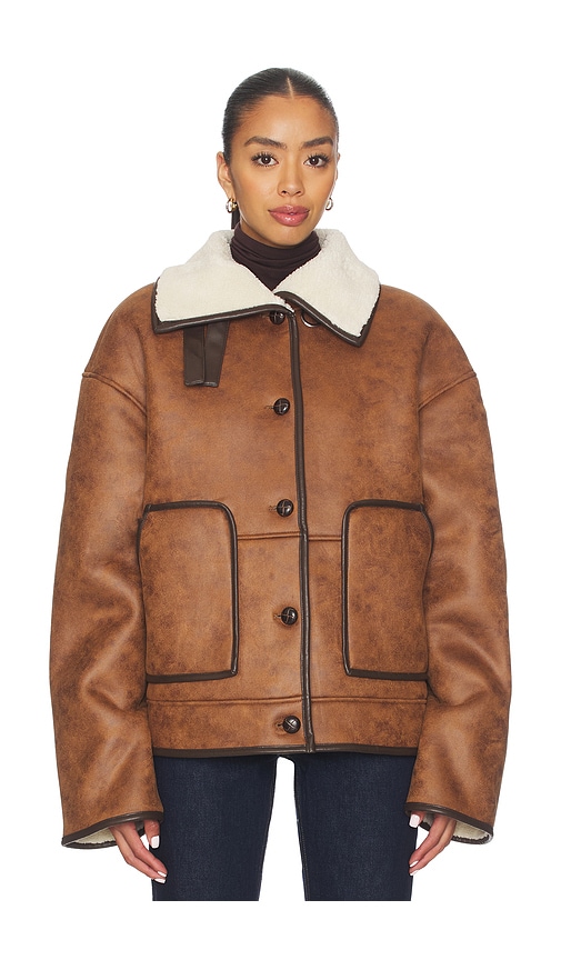 Tularosa Catie Coat In Brown