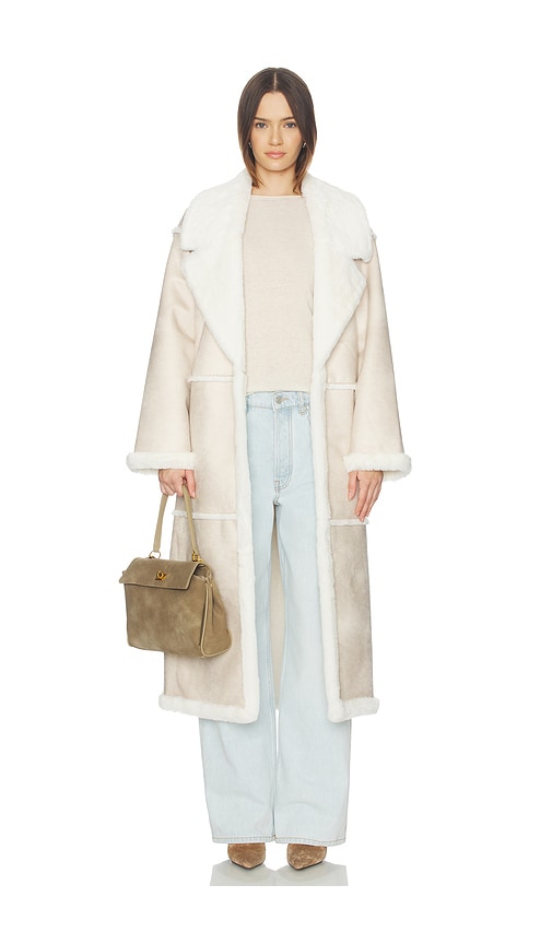 Belen Coat in Ivory