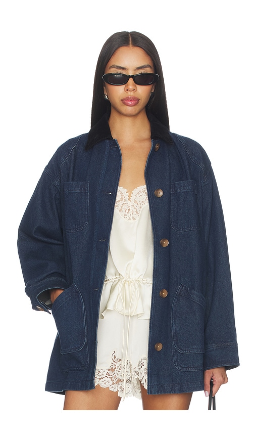 Tularosa Harlow Barn Jacket in Blue. - size M (also in S, XS)