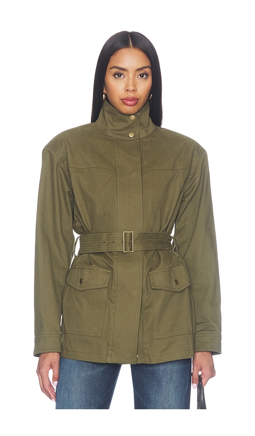 X Hannah Lizzy Martina Jacket in Olive