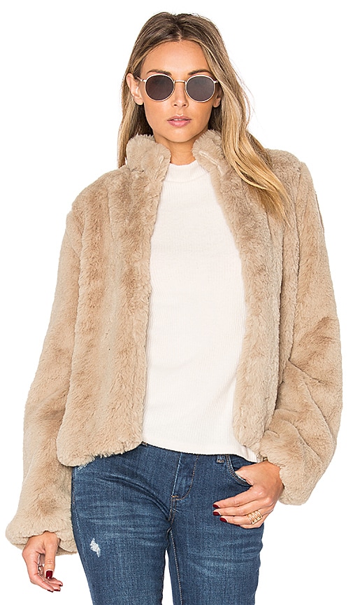 Inori faux 2025 fur jacket