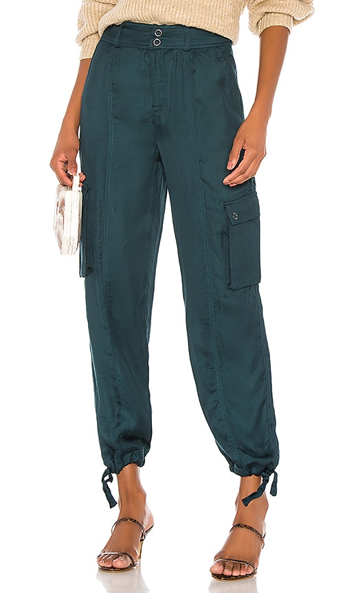 teal cargo pants