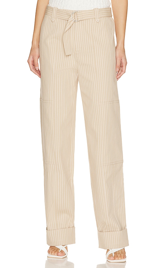 Tularosa Nora Pant in Almond Stripe