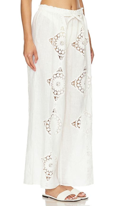 Shop Tularosa Claudia Pant In Ivory