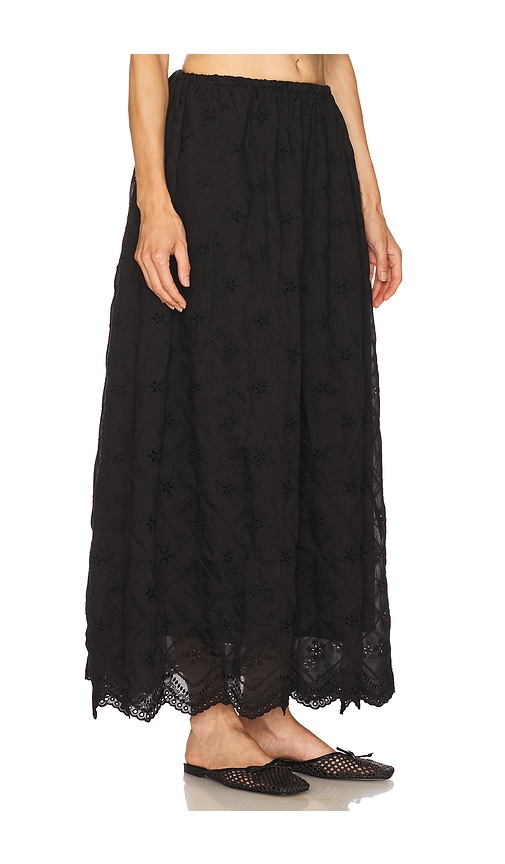 Tularosa Sofiya Maxi Skirt In Black