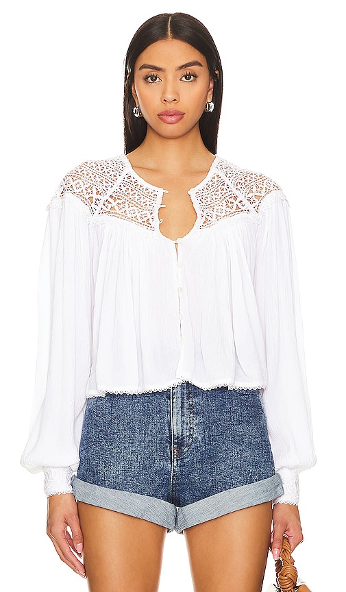 Tularosa Stacey Top In White