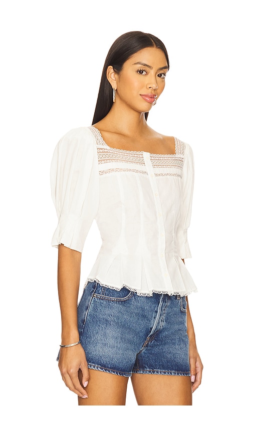 Tularosa Roza Top In White