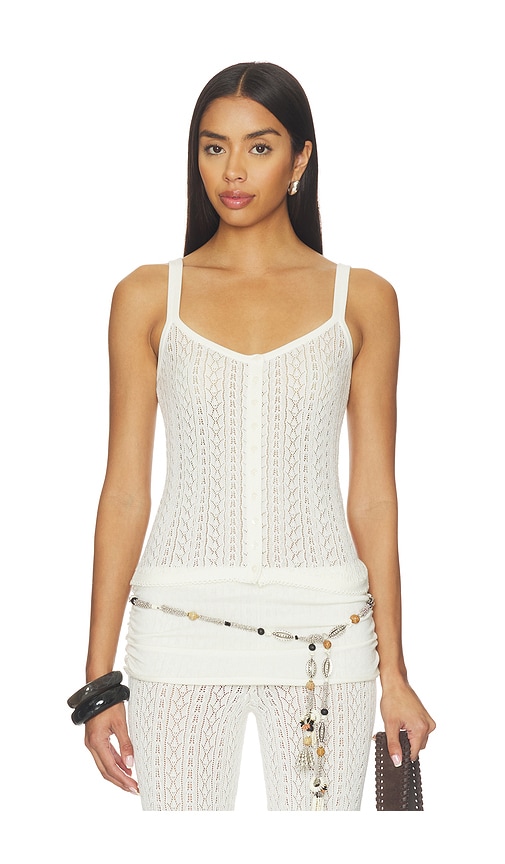 Tularosa Erin Pointelle Knit Tank
