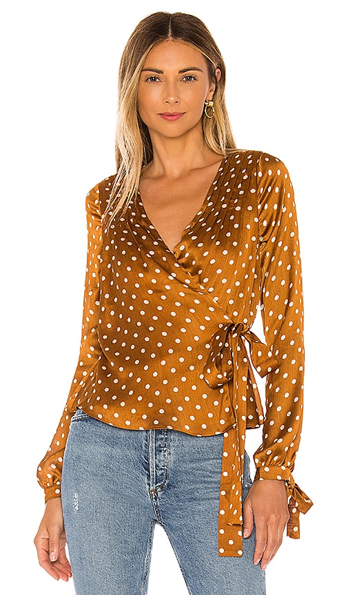 Charmaine Wrap Top