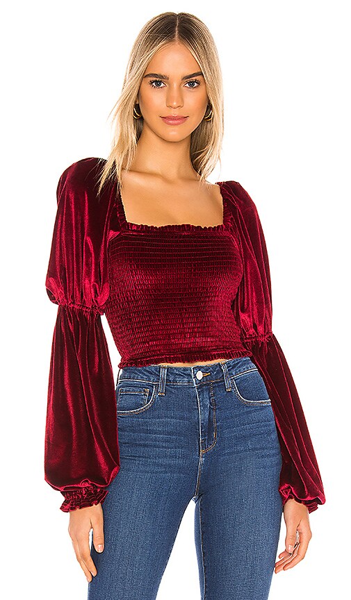 Trinity Smocked Top