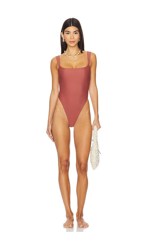 Zae One Piece in Mauve. - size XL (also in L)