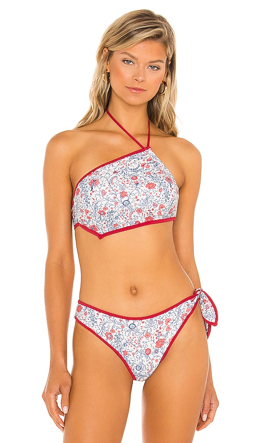 Tularosa Kaisley Top in Red Plum Teazle