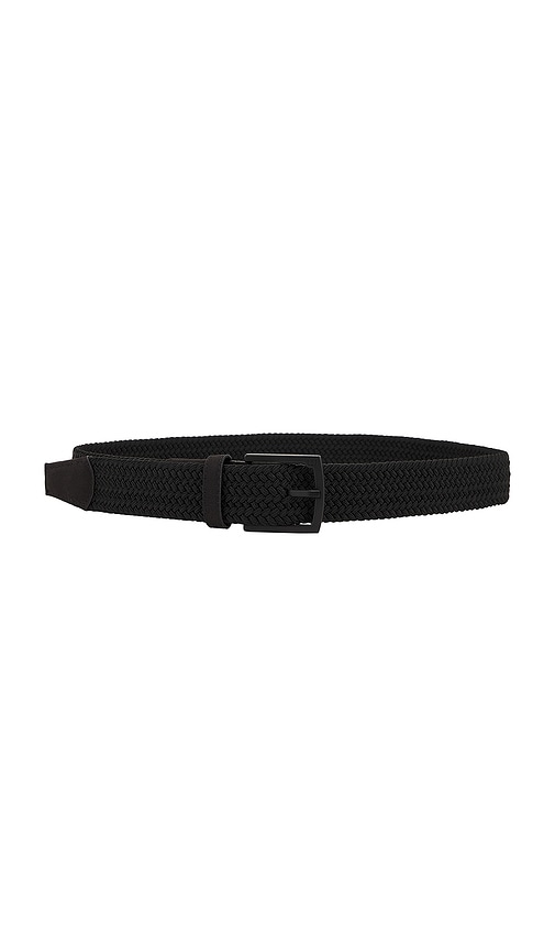 Shop Travismathew Voodoo 2.0 Stretch Woven Belt In Black