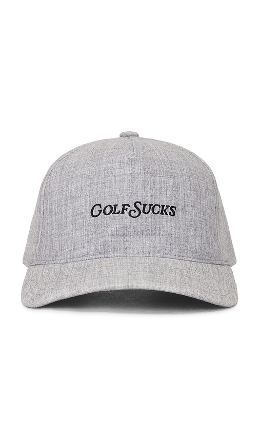 Travismathew Golf Sucks Hat In Gray