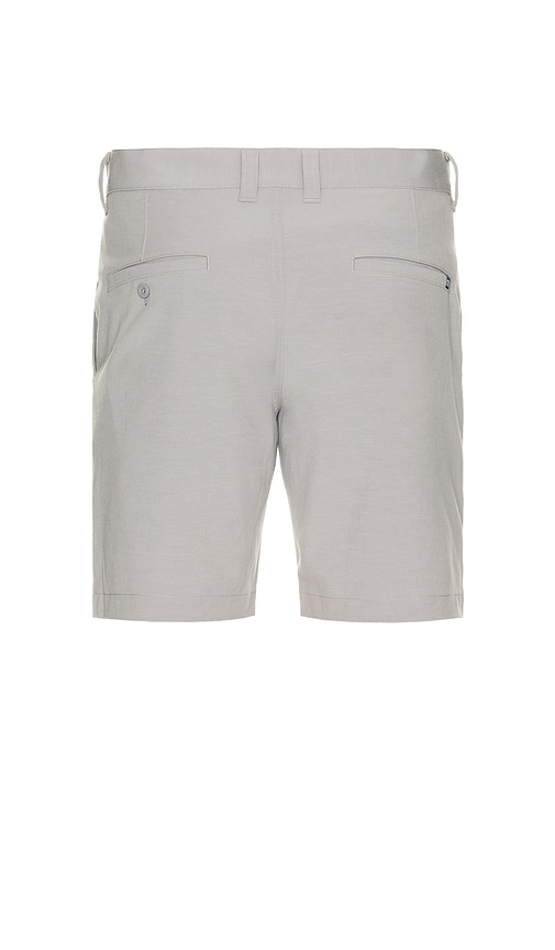 Shop Travismathew Tech Chino Short In Heather Sleet