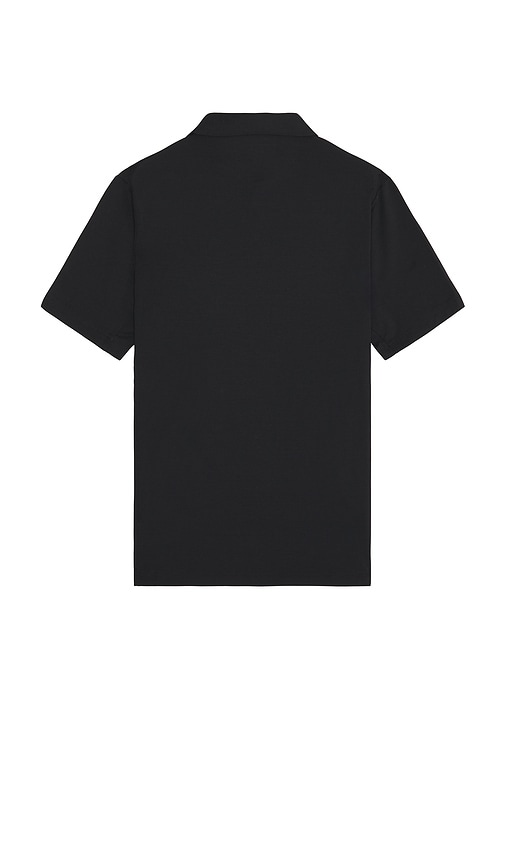 Shop Travismathew Heater Pro Polo In Black