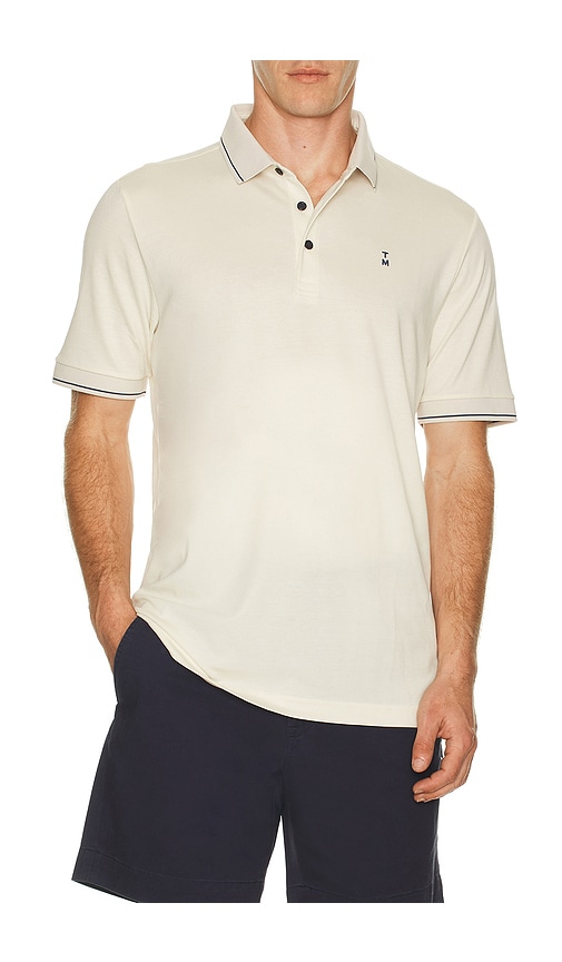 Travismathew Happier Hour Polo In Neutral