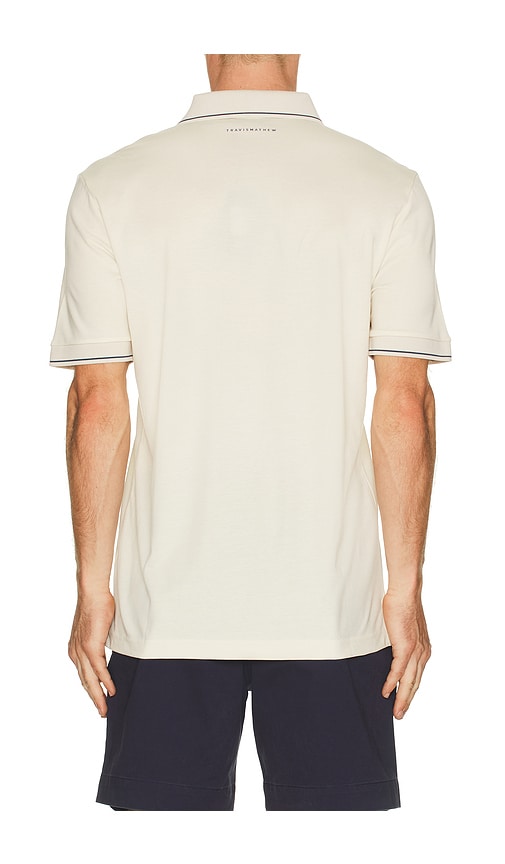 Travismathew Happier Hour Polo In Neutral